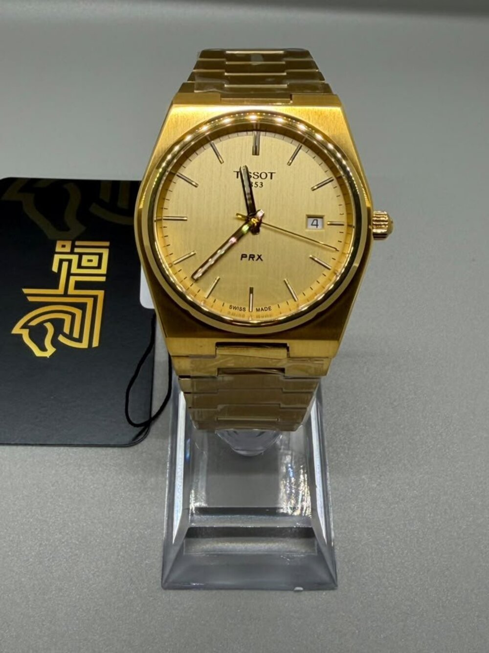 Tissot PRX Gold Stainless Steel 40mm Quartz Men's Watch – Ref. T137.410.33.021.0